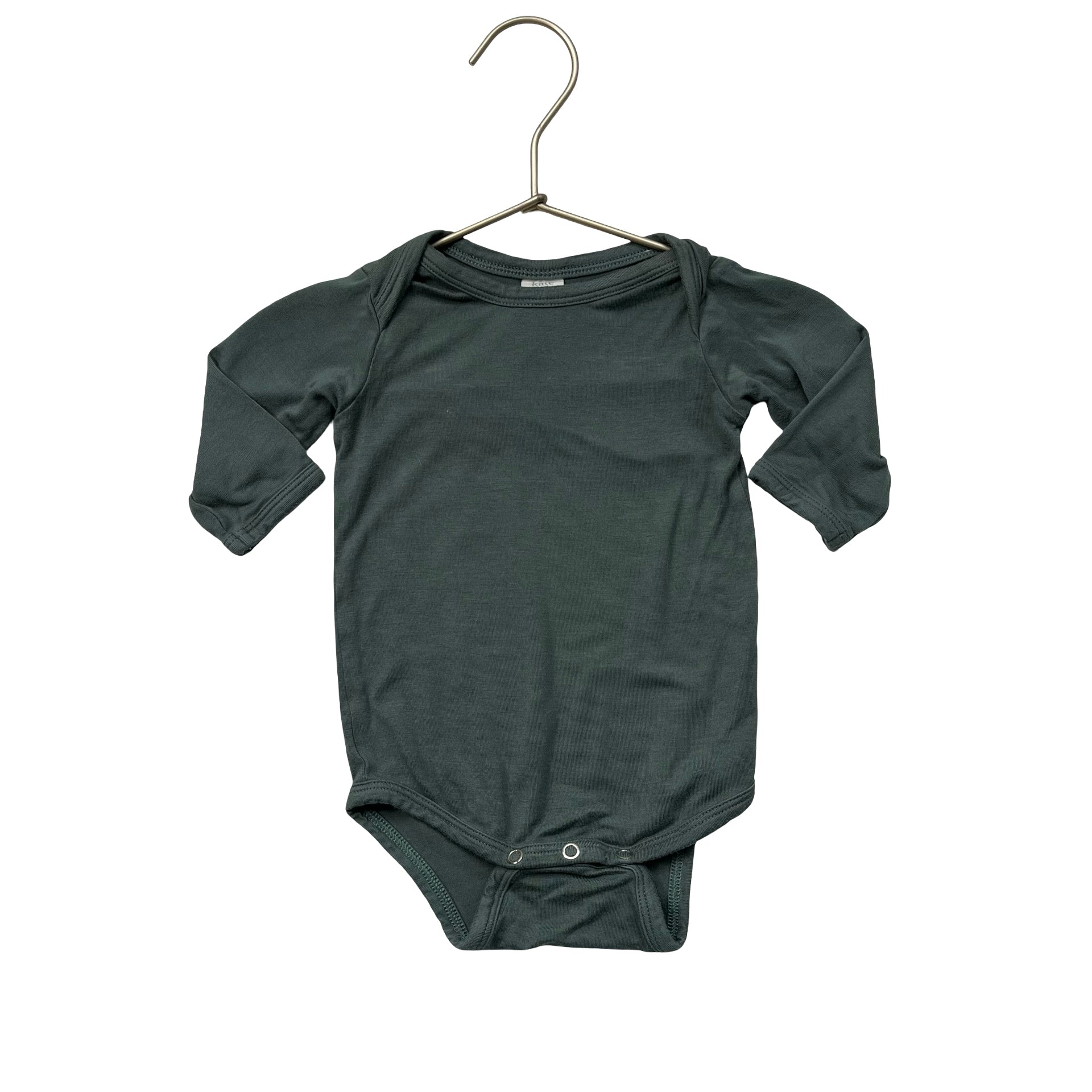 Kate Quinn Green Onesie Bodysuit - Size 3-6 Mo