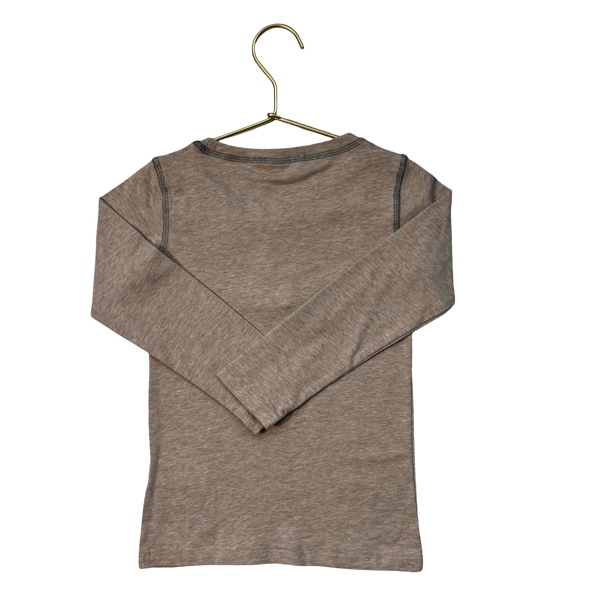 Zara Tan Fitted Layering Shirt - Size 4