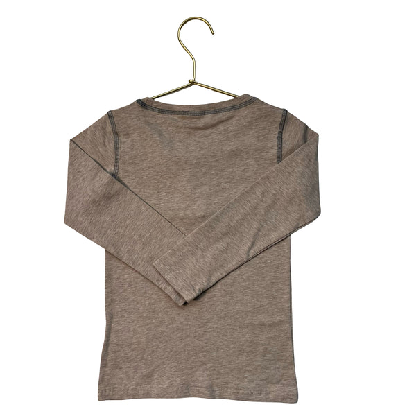 Zara Tan Fitted Layering Shirt - Size 4