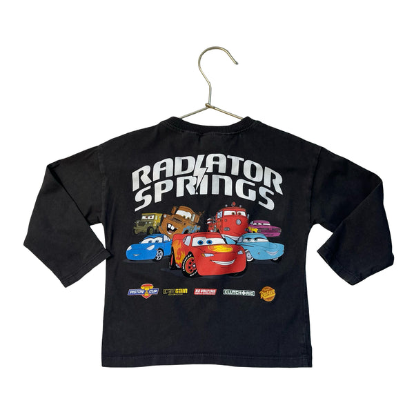 Zara x Disney Pixar Dark Gray Cars Shirt - Size 2