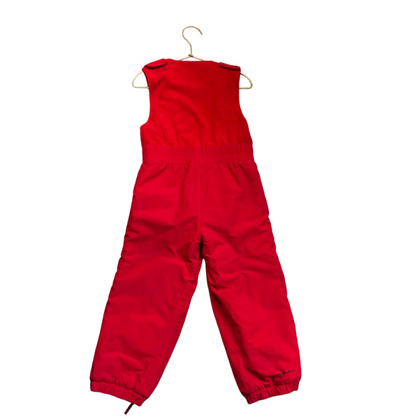 Columbia Red Snow Bib - Size 4T