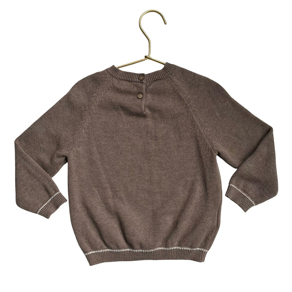 Mayoral Brown Sweater - Size 24 Mo