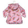 OshKosh Pink Rainbow Print Hooded Jacket - Size 4T