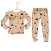 Kyte Peach Halloween Print PJ Set - Size 18-24 Mo