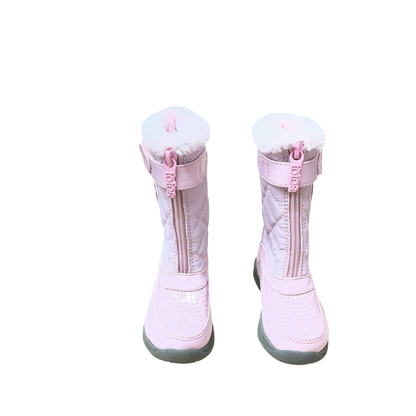 Totes Pink Winter Boots - Size 5