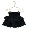 C&A Black Taffeta Ruffle Skirt - Size 4Y