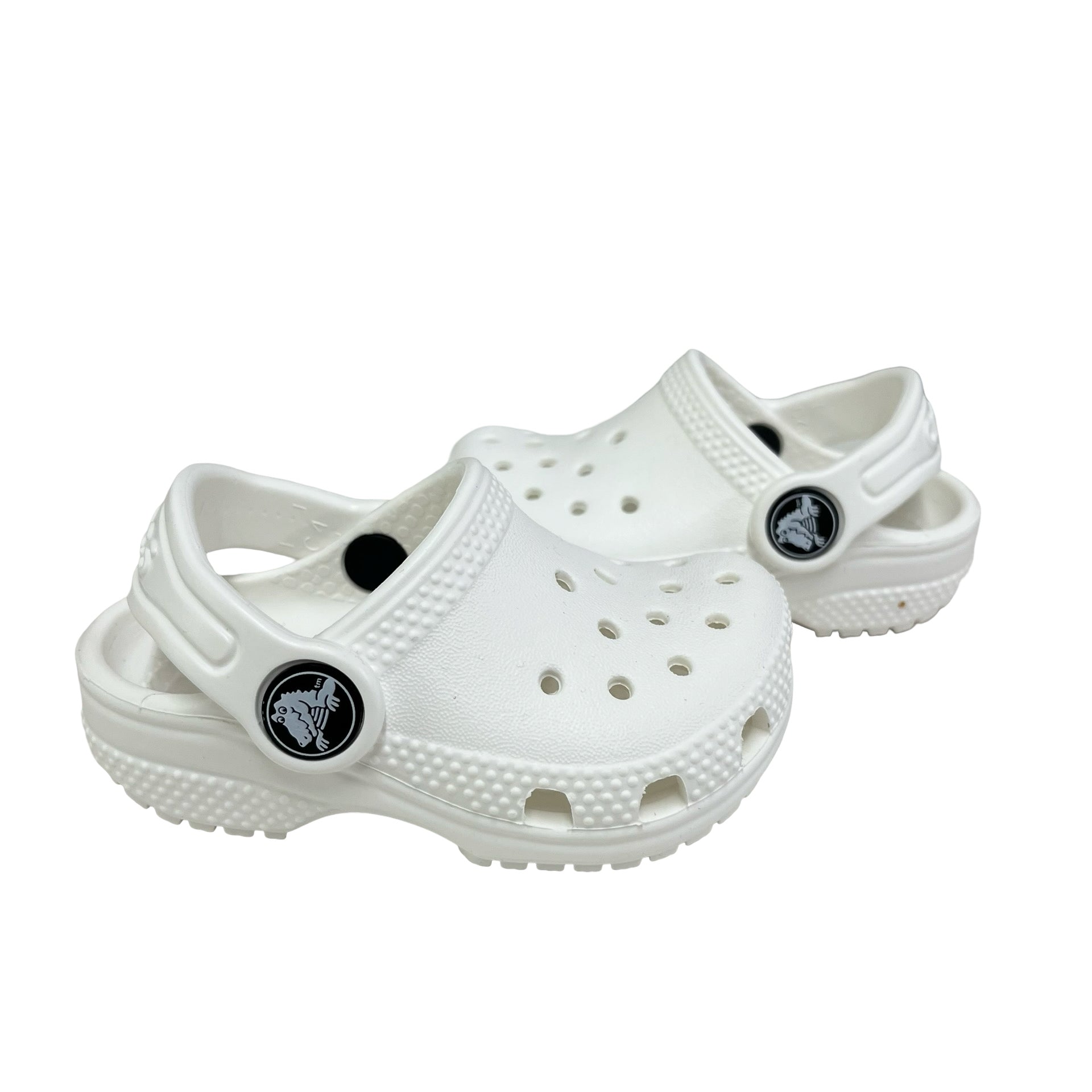 Crocs White Shoes - Size C4