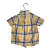 Janie and Jack Yellow Plaid Button Down Shirt - Size 18-24 Mo