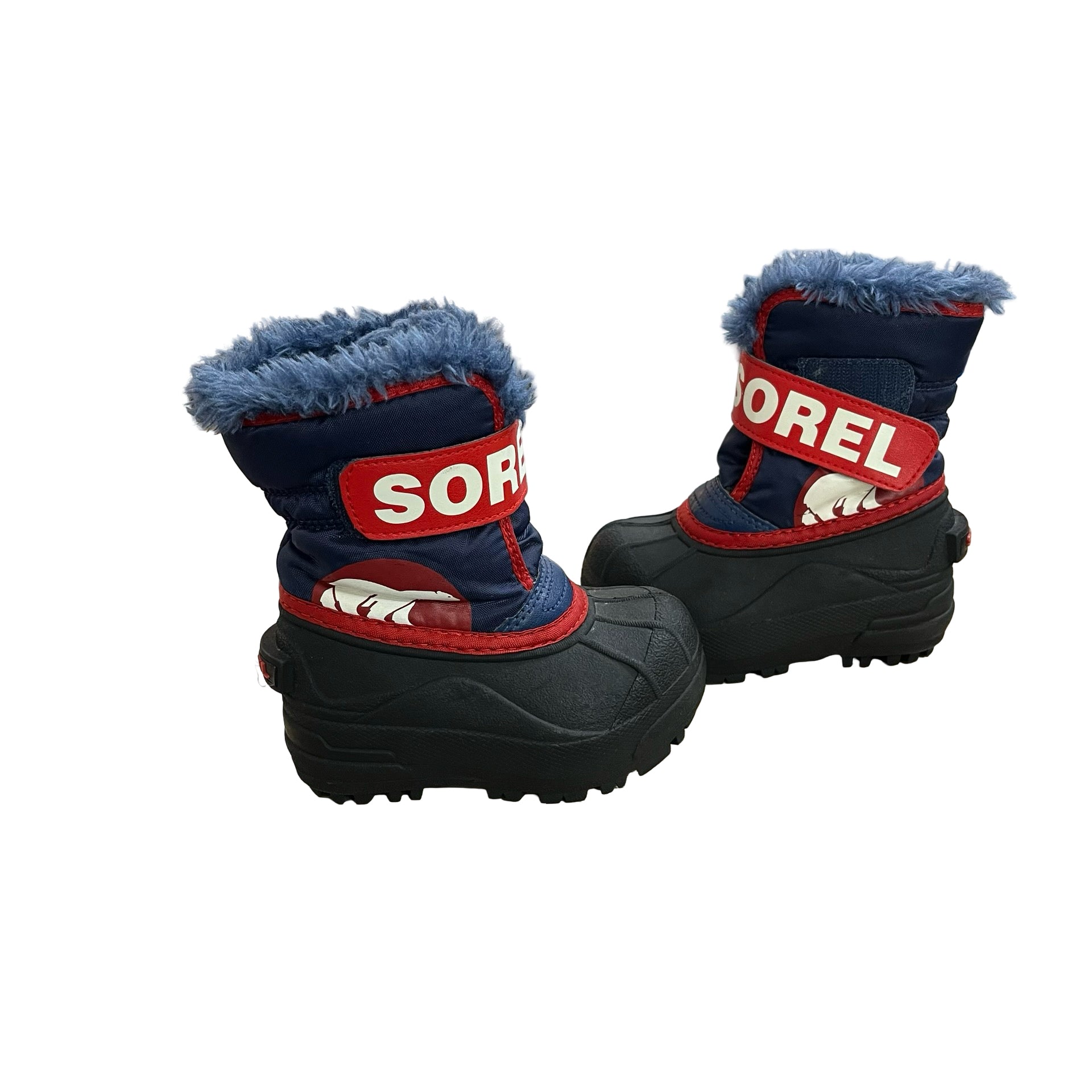Sorel Navy, Red, Black Winter Boots - Size 6