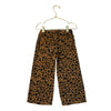 Cat & Jack Brown & Black Leopard Print Wide-Leg Jeans - Size 4T