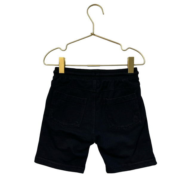 Coccodrillo Black 'Only Music Saves Us' Shorts - Size 6Y