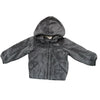 North Face Gray Sherpa Hooded Jacket - Size 6-12 Mo