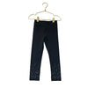 Crewcuts Dark Gray Rhinestone Accent Leggings - Size 4