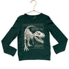 Gap Kids Green Dino Graphic Shirt - Size XS 4-5