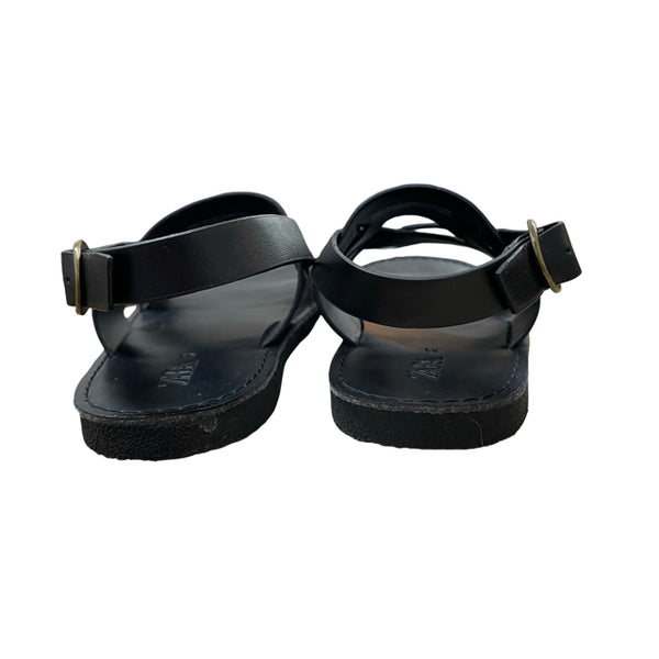 Zara Black Sandals - Size 26 (9.5)