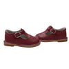 L'Amour Red Leather Shoes - Size 6
