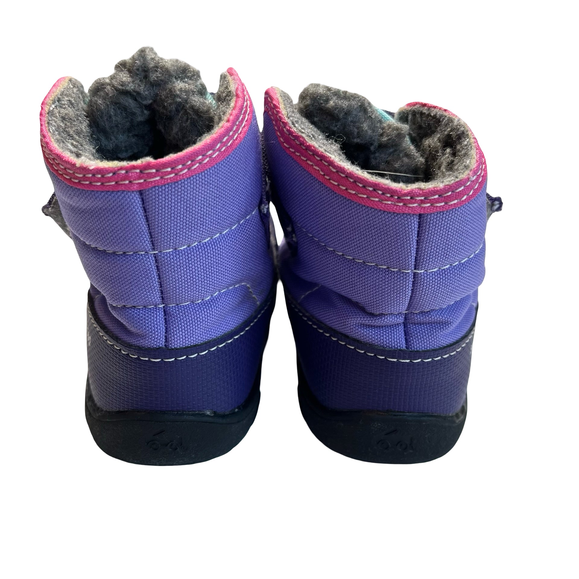 See Kai Run Purple & Teal Insulated Boots - Size 6