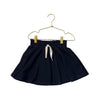 Petit Bateau Navy Ribbed Velour Skirt - Size 4A