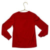 Nike Red Christmas Football Graphic Shirt - Size 4T