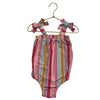 Janie and Jack Red Swim Suit, White Trim - Size 5