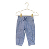 Janie and Jack Chambray Jogger Pants - Size 12-18 Mo