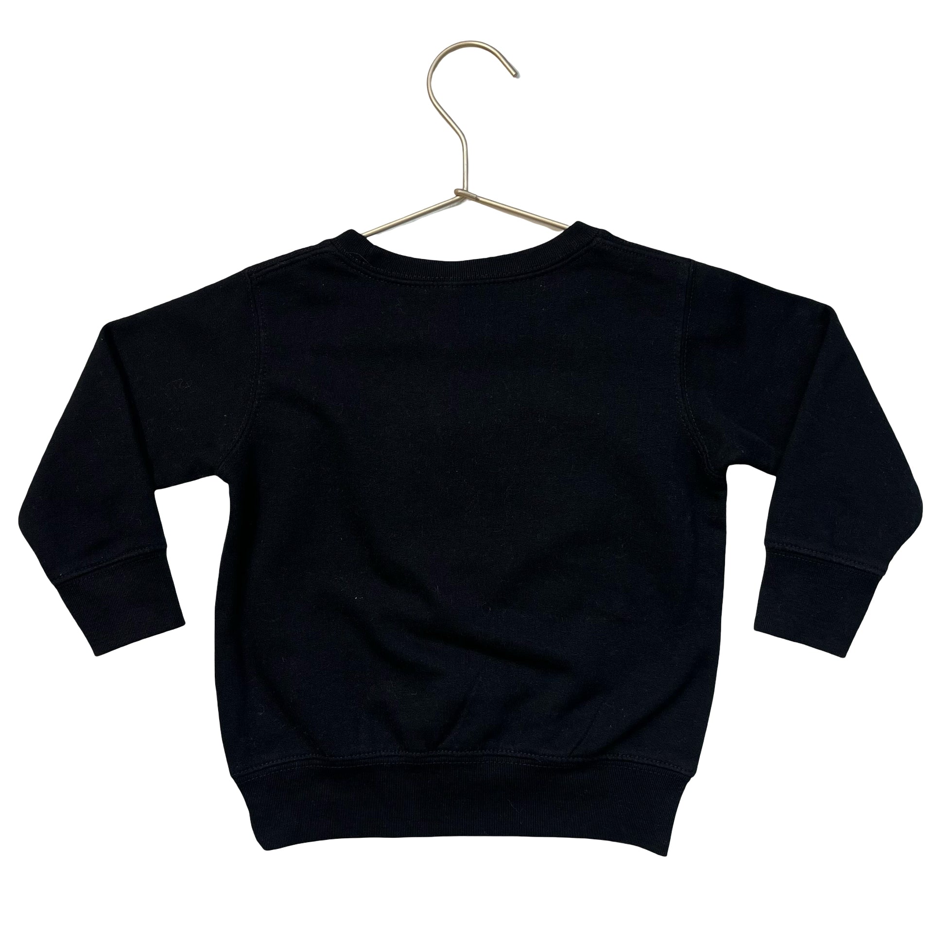 Sweet Wink Black & Orange 'Spooky' Halloween Sweatshirt - Size 2T