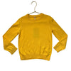 Primary Yellow Cotton Sweater - Size 4