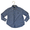 Ralph Lauren Blue, White, Navy Plaid Button Down Shirt - Size 3
