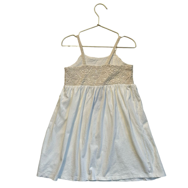 H&M Ivory Crochet Dress - Size Size 5T-6