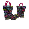 Adamumu Horse Pattern Light - Up Rain Boots - Size 7 - Bounce Mkt
