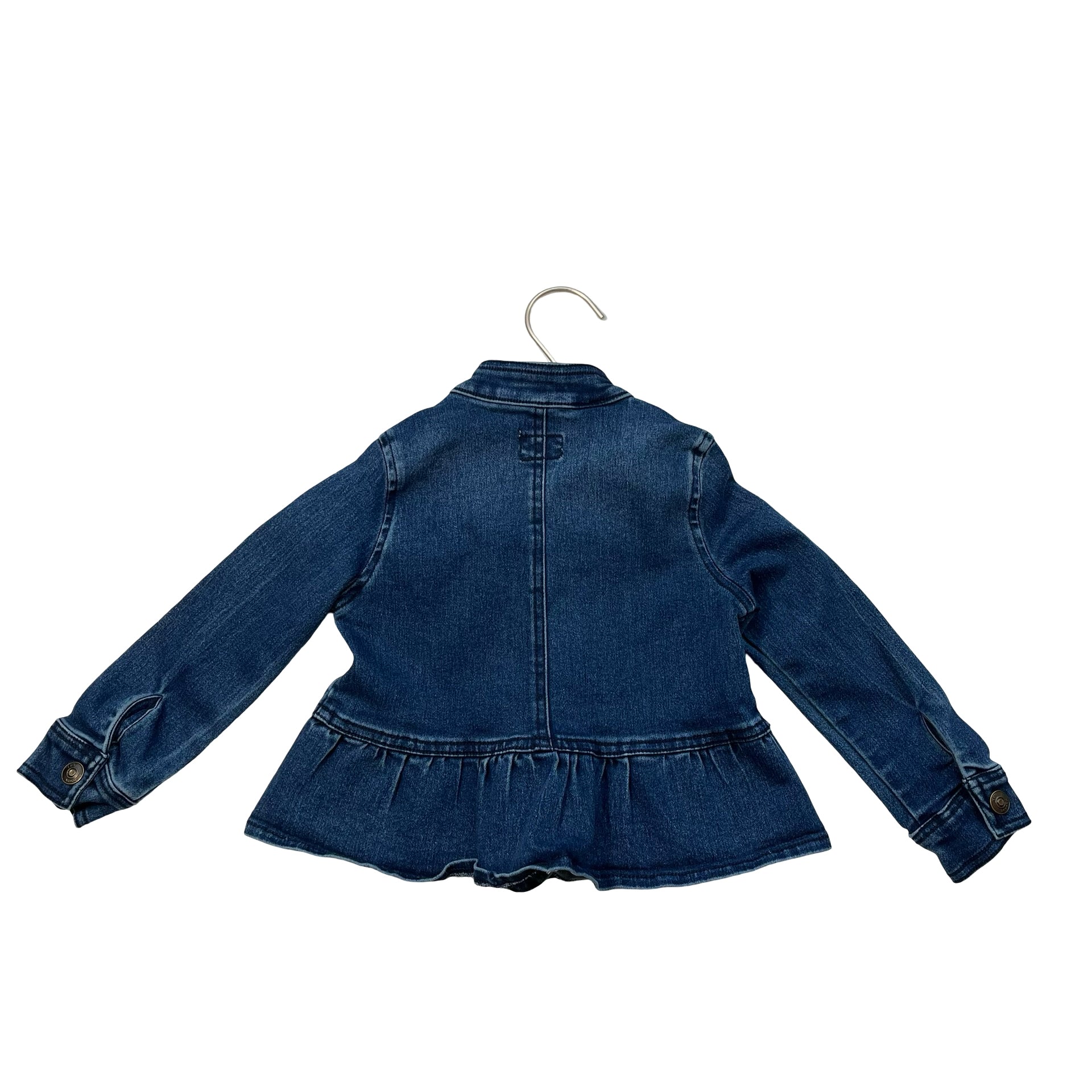 Hudson 'Free Spirit' Embroidered Denim Jean Jacket - Size 2T