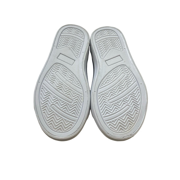 Janie and Jack Ivory Slip-On Sneakers - Size 11