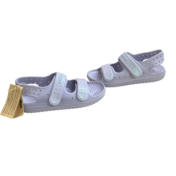 Native 'Chase Bio-Bling' Purple Sandals with Tags - Size C13