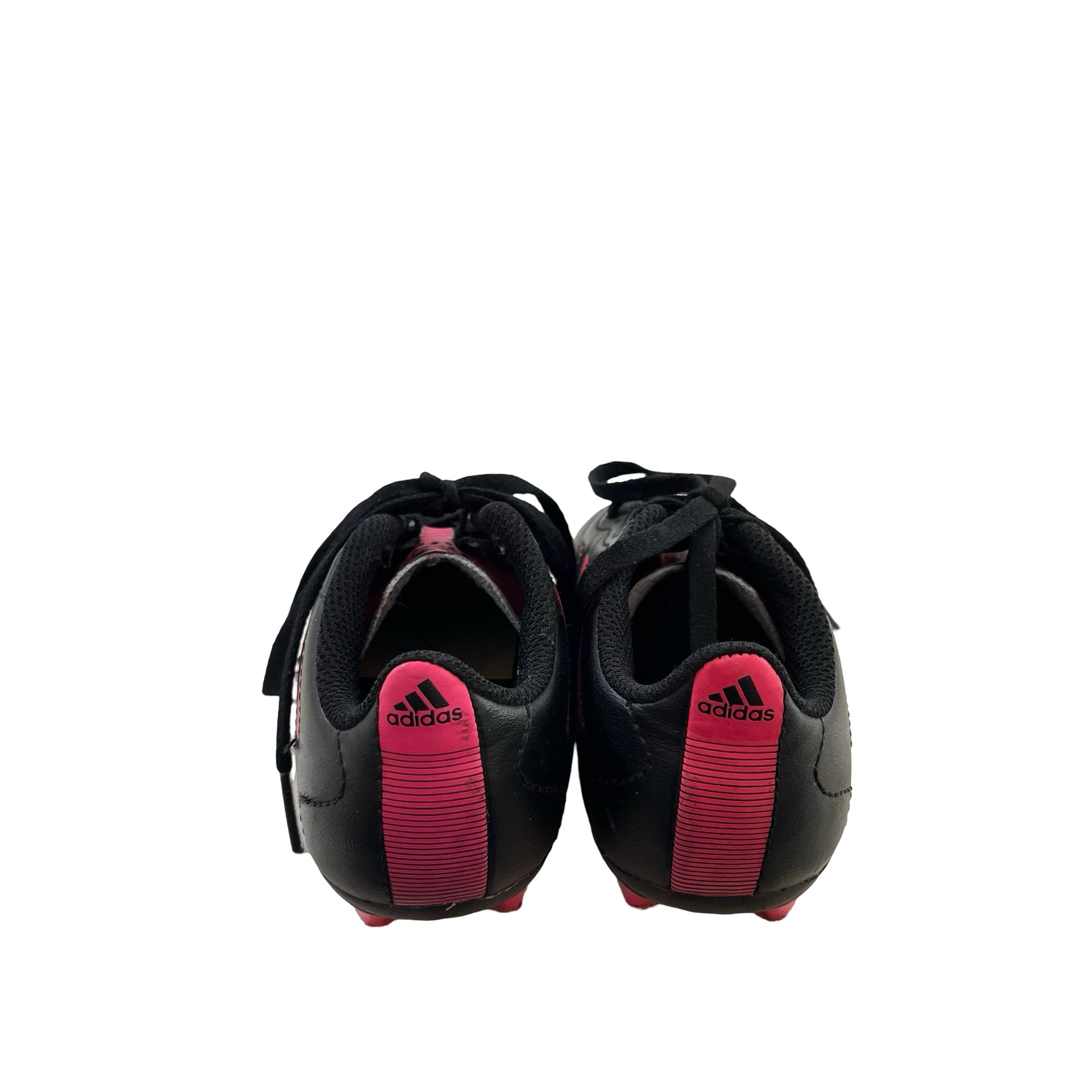 Adidas Black & Pink Soccer Cleats - Size 11K - Bounce Mkt
