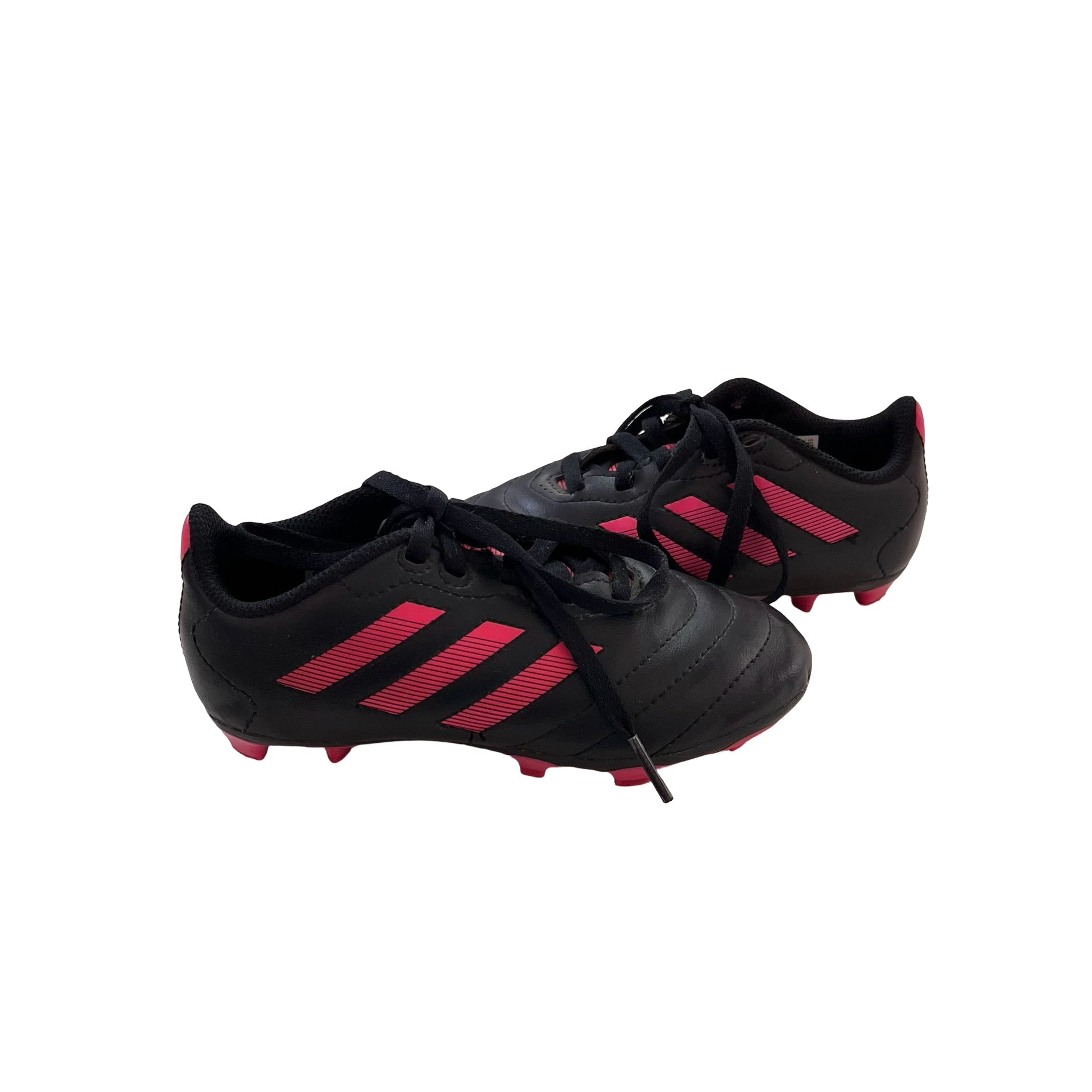 Adidas Black & Pink Soccer Cleats - Size 11K - Bounce Mkt