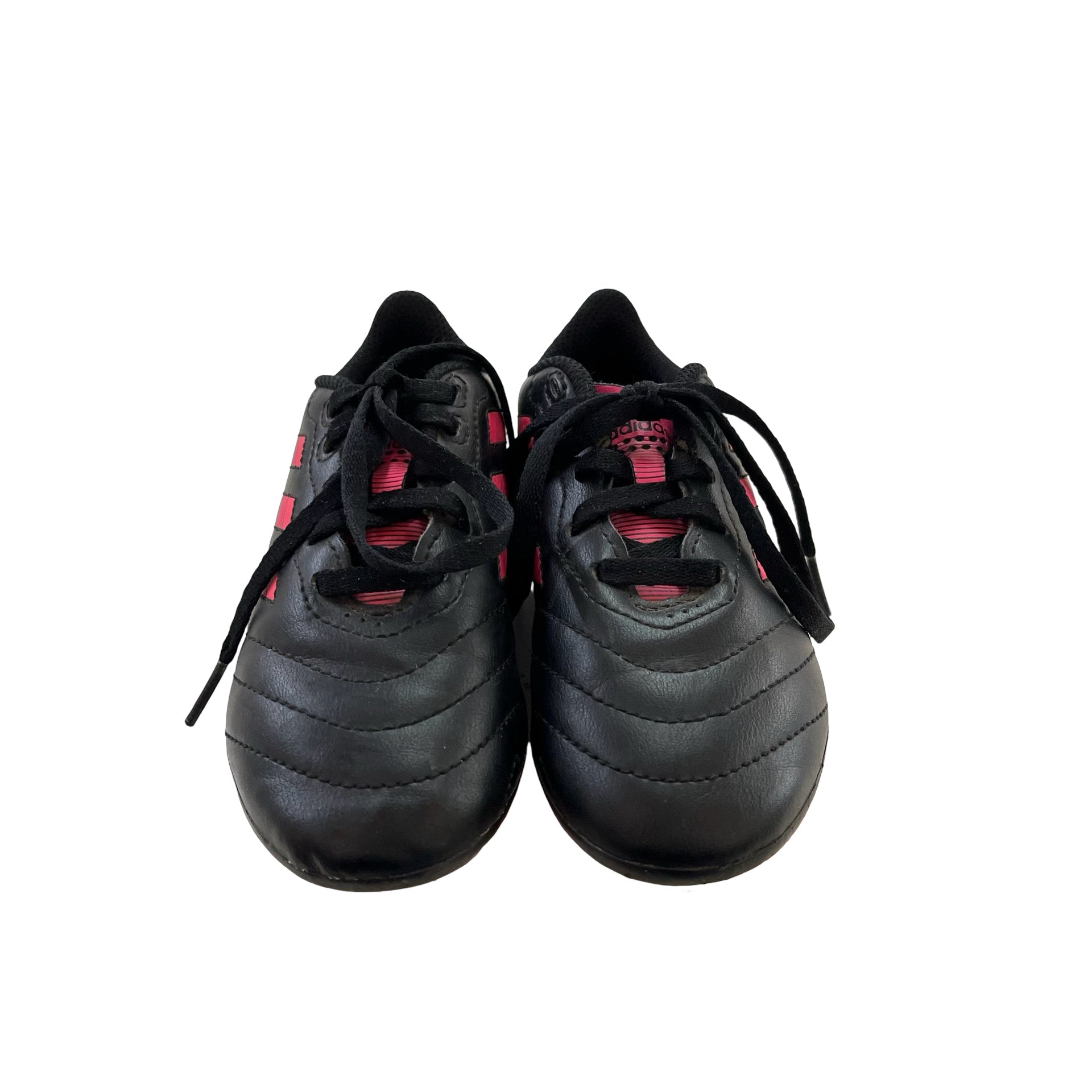 Adidas Black & Pink Soccer Cleats - Size 11K - Bounce Mkt