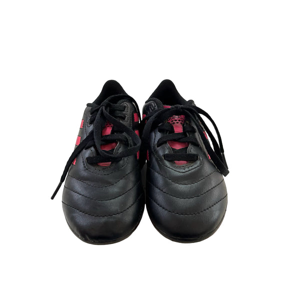 Adidas Black & Pink Soccer Cleats - Size 11K - Bounce Mkt