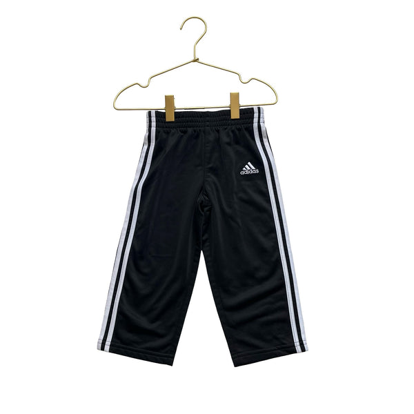 Adidas Black Track Pants - Size 24 Mo - Bounce Mkt