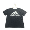Adidas Dark Gray Logo Athletic Tee - Size S 8 - Bounce Mkt