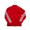 Adidas Red & White Track Jacket - Size XS 7 - 8 - Bounce Mkt