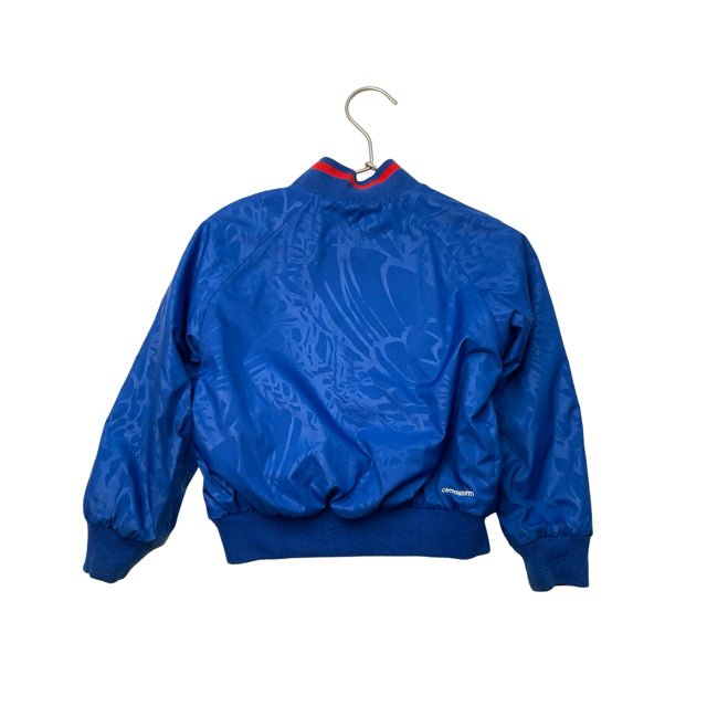 Adidas Reversible Red & Blue Bomber Jacket - Size 4 (104) - Bounce Mkt