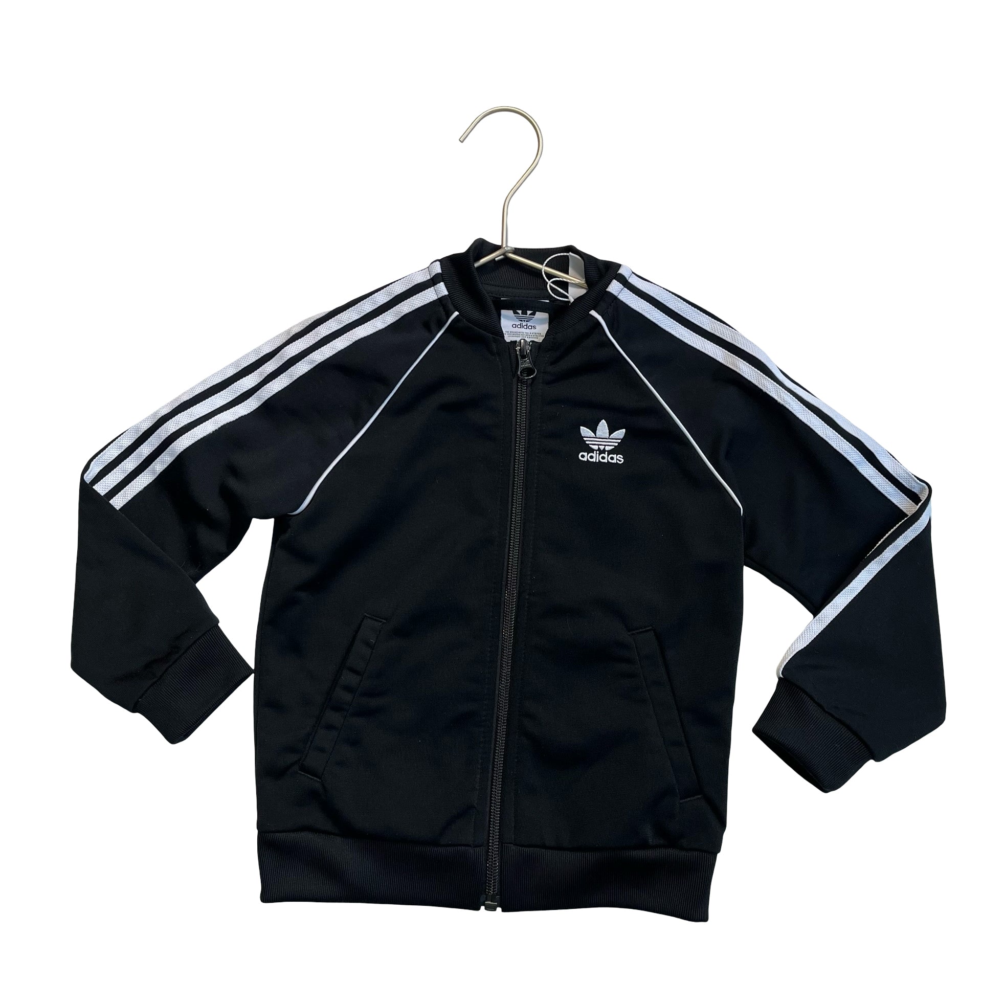 Adidas Black Athletic Track Jacket - Size 3T
