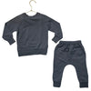 Little Bipsy Gray Joggers & Top Set - Size 12-18 Mo