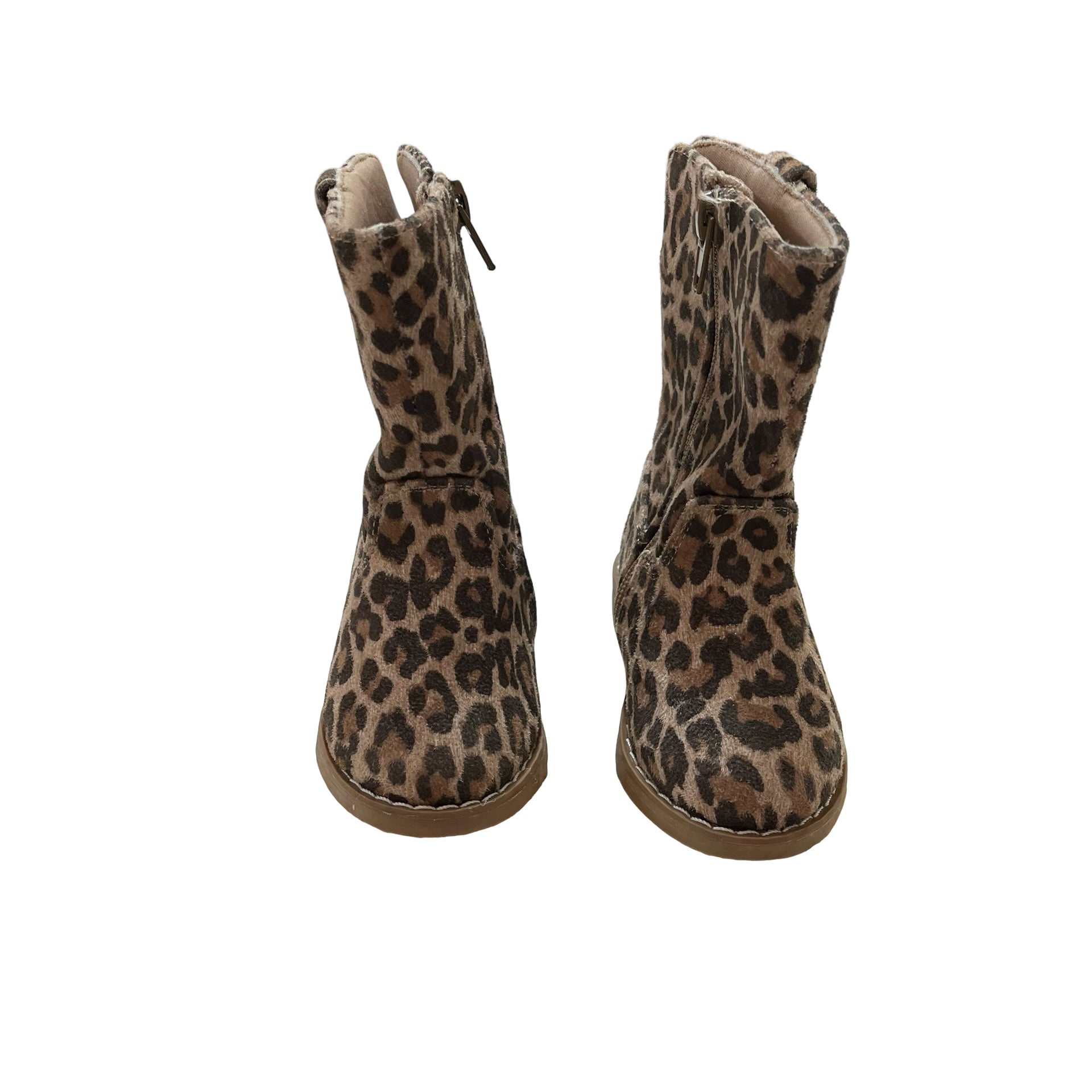 Tucker & Tate Leopard Print Tall Boots - Size 5