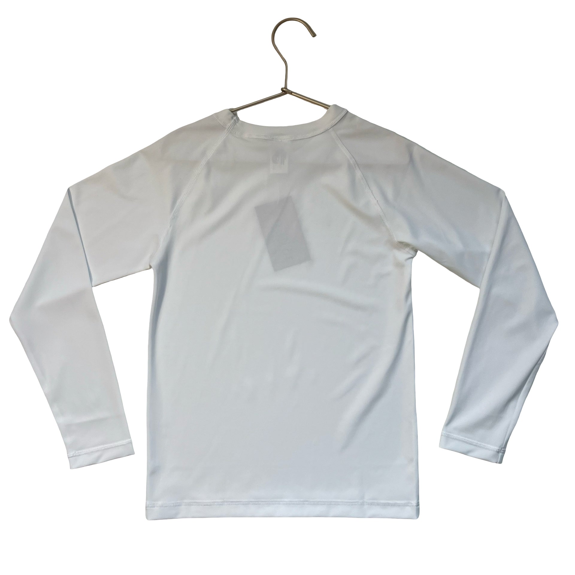 Hanna Andersson White Rash Guard - Size 8
