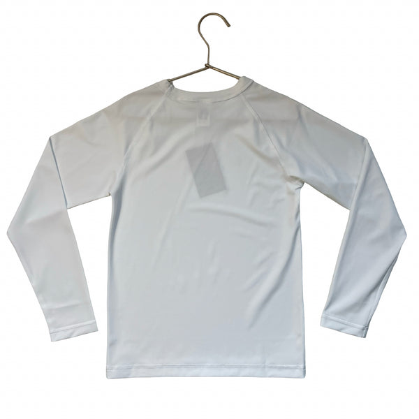 Hanna Andersson White Rash Guard - Size 8