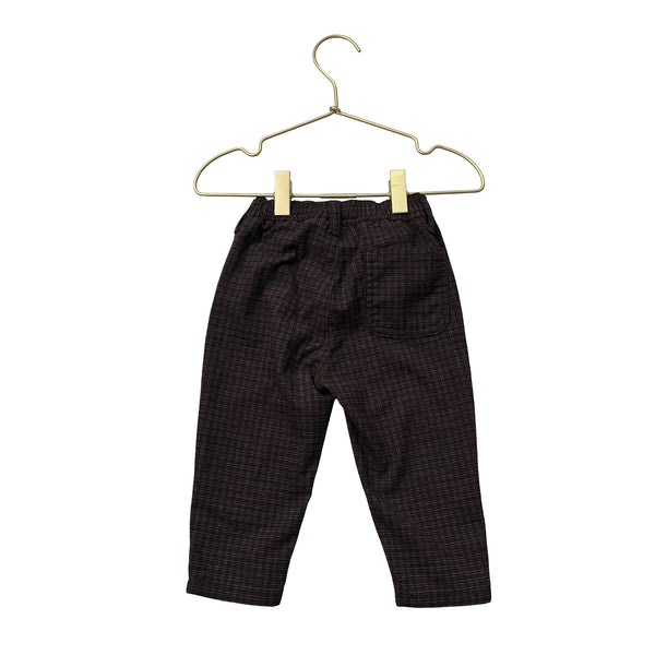 Zara Brown & Black Plaid Pants - Size 9-12 Mo
