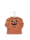 First Impressions Orange Jack O Lantern Long Sleeve T-Shirt - Size 12 Months
