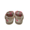 Mini Melissa x Vivienne Westwood Ivory & Hot Pink Animal Pattern Sandals -Size 5