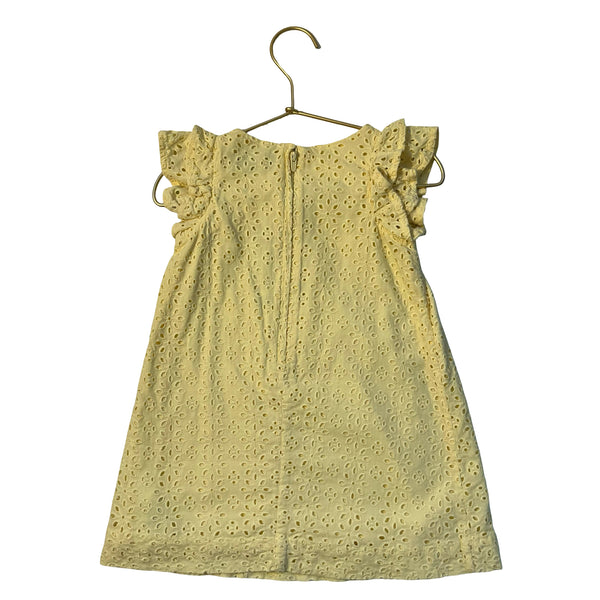 Polo Ralph Lauren Yellow Eyelet Dress - Size 2